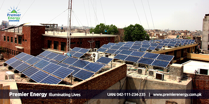 0.5 MW Grid Tied Solar System Installed at Mehmood Textile Mills