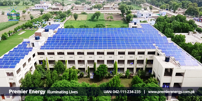 192 KW Grid Tied Solar Power Plant Installed at Punjab Group of Colleges