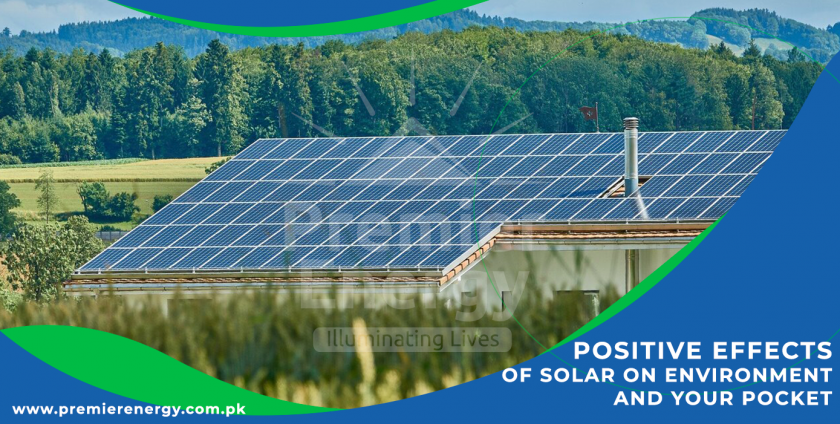 Positive Effects of Solar on Environment and Your pocket
