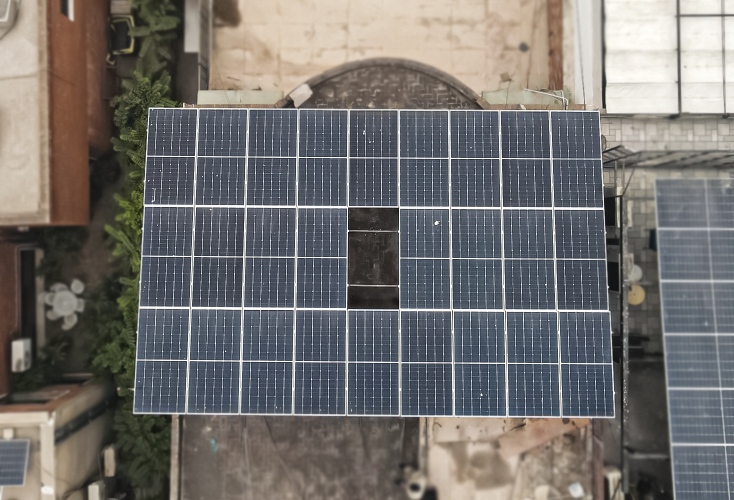 15KW Grid Tied Solar Power Plant Installed at CEO Mechano (Pvt) Ltd - Irfan Younas House