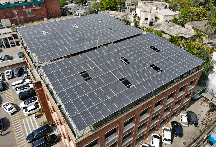 182KW Grid Tied Solar Power Plant Installed at AF-Ferguson & Co.