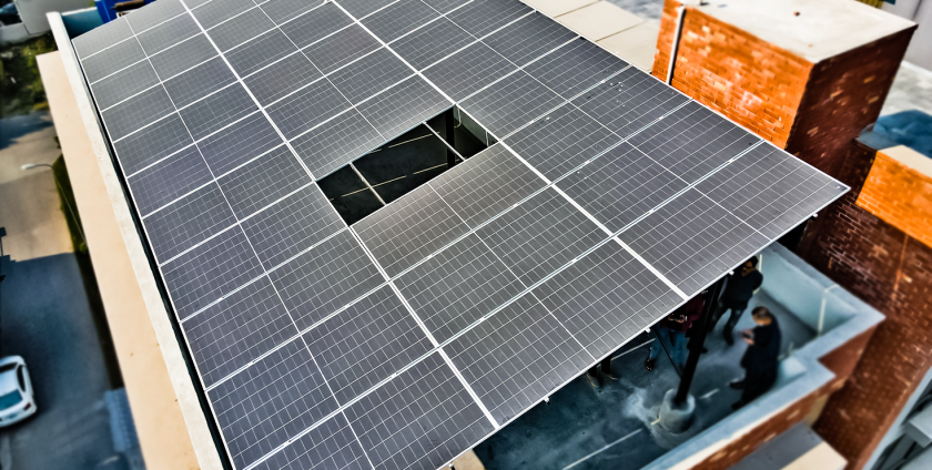 18KW Grid Tied Solar Power Plant Installed at Speridian Technologies