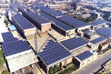 1MW Grid Tied Solar Power Plant Installed at Century Paper And Board Mills