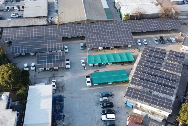 334KW Grid Tied Solar Power Plant Installed at Schlumberger International