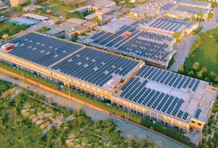 4MW Grid Tied Solar Power Plant Installed at US Group