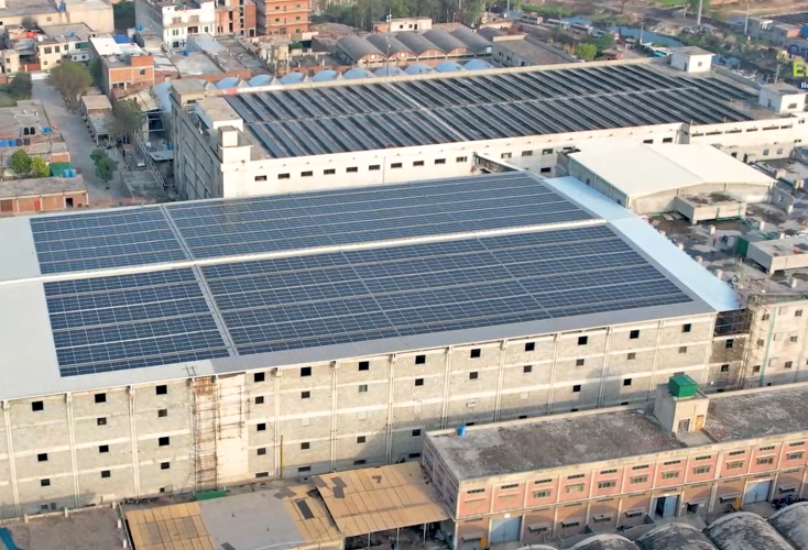 960KW Grid Tied Solar Power Plant Installed at Limelight (Maypole)