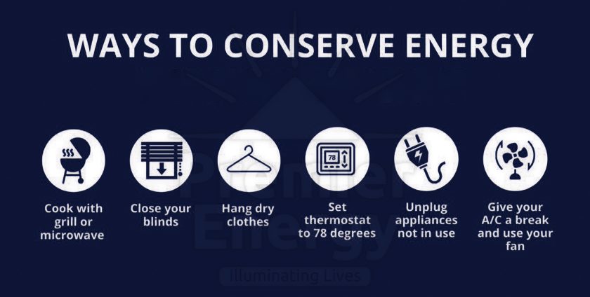 Ways To Conserve Energy