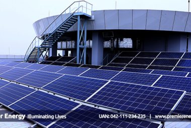 32 KW Grid Tied Solar Power Plant Installed at Askari Corporate Tower